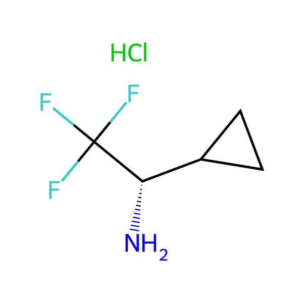 (1S)-1-Cyclopropyl-2,2,2-trifluoroethan-1-amine hydrochloride|CS-0053588|1338377-73-3