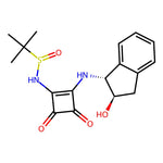(S)-N-(2-(((1R,2R)-2-Hydroxy-2,3-dihydro-1H-inden-1-yl)amino)-3,4-dioxocyclobut-1-en-1-yl)-2-methylpropane-2-sulfinamide|CS-0198280|2092457-64-0