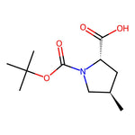 (2S,4R)-1-(tert-Butoxycarbonyl)-4-methylpyrrolidine-2-carboxylic acid|CS-0038277|364750-80-1