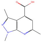 1,3,6-Trimethyl-1h-pyrazolo[3,4-b]pyridine-4-carboxylic acid|CS-0243736|886503-44-2