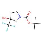 tert-Butyl 3-hydroxy-3-(trifluoromethyl)pyrrolidine-1-carboxylate|CS-W001612|644970-36-5