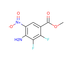 Methyl 4-amino-2, 3-difluoro-5-nitrobenzoate, 97%|988666|284030-58-6