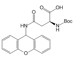 N<sup>α</sup>-Boc-N<sup>γ</sup>-(9-xanthenyl)-L-asparagine, 98%|535307|65420-40-8