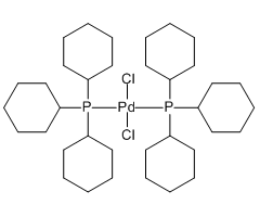 Dichlorobis(tricyclohexylphosphine)palladium(II), 98%|195061|29934-17-6