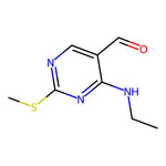 4-Ethylamino-2-methanethiopyrimidine-5-carboxaldehyde|CS-B1132|185040-35-1