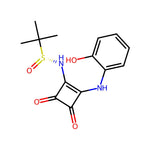 (R)-N-(2-((2-Hydroxyphenyl)amino)-3,4-dioxocyclobut-1-en-1-yl)-2-methylpropane-2-sulfinamide|CS-0198287|2972594-07-1