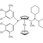 (R)-1-{(SP)-2-[Bis(4-methoxy-3,5-dimethylphenyl)phosphino]ferrocenyl}ethyldicyclohexylphosphine|CS-0031535|360048-63-1