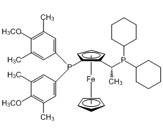 (R)-1-{(SP)-2-[Bis(4-methoxy-3,5-dimethylphenyl)phosphino]ferrocenyl}ethyldicyclohexylphosphine|CS-0031535|360048-63-1
