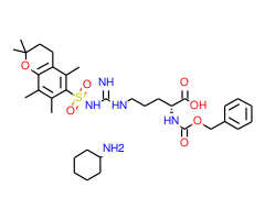 Na-Z-Nw-(2,2,5,7,8-pentamethylchroman-6-sulfonyl)-D-arginine cyclohexylammonium salt|03836|200191-08-8