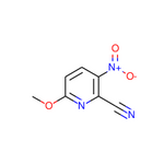 6-Methoxy-3-nitro-pyridine-2-carbonitrile|CS-0309553|950778-43-5