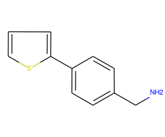 [4-(thiophen-2-yl)phenyl]methanamine|CS-0215770|203436-48-0