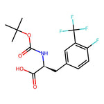 (S)-2-((tert-Butoxycarbonyl)amino)-3-(4-fluoro-3-(trifluoromethyl)phenyl)propanoic acid|CS-0527718|2136115-23-4
