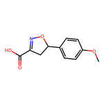 5-(4-Methoxyphenyl)-4,5-dihydro-1,2-oxazole-3-carboxylic acid|CS-0264271|1018051-51-8
