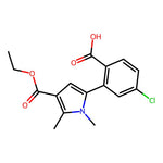 4-Chloro-2-(4-(ethoxycarbonyl)-1,5-dimethyl-1H-pyrrol-2-yl)benzoic acid|CS-0173139|1644543-61-2