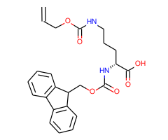 (R)-2-((((9H-Fluoren-9-yl)methoxy)carbonyl)amino)-5-(((allyloxy)carbonyl)amino)pentanoic acid|CS-0157977|214750-74-0