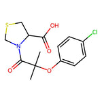 3-(2-(4-Chlorophenoxy)-2-methylpropanoyl)thiazolidine-4-carboxylic acid|CS-0291645|64179-54-0