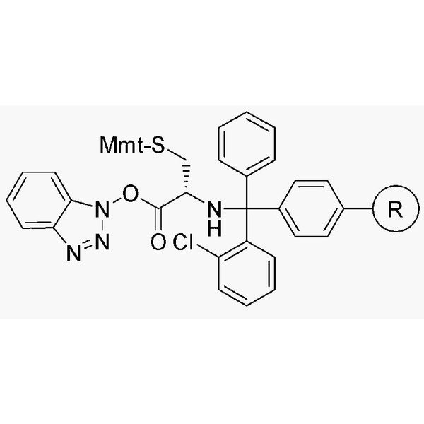N-(2-Chlorotrityl resin)-S-4-methoxytrityl-L-cysteine benzotriazolyl ester|04280
