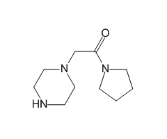 1-[(Pyrrolidine-1-carbonyl)methyl]piperazine, 97%|541049|39890-45-4