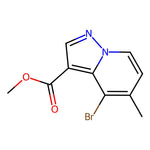 Methyl 4-bromo-5-methylpyrazolo[1,5-a]pyridine-3-carboxylate|CS-0526997|1345121-21-2