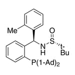 [S(R)]-N-[(R)-[2-(Diadamantanphosphino)phenyl](2-methylphenyl)methyl]-2-methyl-2-propanesulfinamide, 95%|15-0024