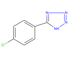 5-(4-Chlorophenyl)-1H-tetrazole, 97%|542626|16687-61-9