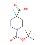 1-Boc-4-fluoro-4-piperidinecarboxylic acid|CS-W001605|614731-04-3