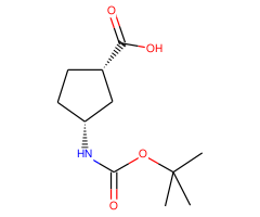 (+)-(1S,3R)-N-Boc-3-aminocyclopentane carboxylic acid