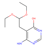 6-Amino-5-(2,2-diethoxyethyl)pyrimidin-4-ol|CS-M3534|7400-06-8