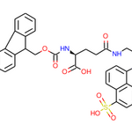 N2-(((9H-Fluoren-9-yl)methoxy)carbonyl)-N2-(2-((5-sulfonaphthalen-1-yl)amino)ethyl)-L-glutamine|CS-0101101|193475-66-0
