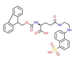 N2-(((9H-Fluoren-9-yl)methoxy)carbonyl)-N2-(2-((5-sulfonaphthalen-1-yl)amino)ethyl)-L-glutamine|CS-0101101|193475-66-0