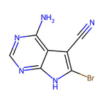 4-Amino-6-bromo-7H-pyrrolo[2,3-d]pyrimidine-5-carbonitrile|CS-0093361|19393-83-0