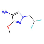 1-(2,2-Difluoroethyl)-3-methoxy-1h-pyrazol-4-amine|CS-0241006|1006462-58-3