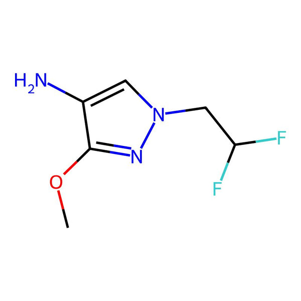 1-(2,2-Difluoroethyl)-3-methoxy-1h-pyrazol-4-amine|CS-0241006|1006462-58-3