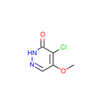 4-Chloro-5-methoxypyridazin-3(2H)-one|CS-W003206|63910-43-0