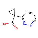 1-(Pyridazin-3-yl)cyclopropane-1-carboxylic acid|CS-0463856|1469287-08-8