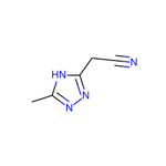 2-(3-methyl-1H-1,2,4-triazol-5-yl)acetonitrile|CS-M0177|86999-26-0