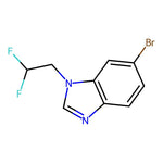 6-Bromo-1-(2,2-difluoroethyl)-1H-benzo[d]imidazole, 95%|07-0556|2428558-37-4