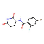 4-Bromo-N-(2,6-dioxopiperidin-3-yl)-2-fluorobenzamide|CS-0694620|1491427-78-1