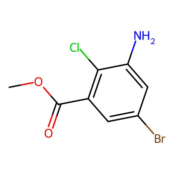 Methyl 3-amino-5-bromo-2-chlorobenzoate|CS-0371424|1342419-84-4
