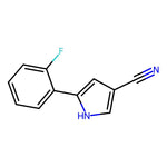 5-(2-Fluorophenyl)-1H-pyrrole-3-carbonitrile|CS-0060470|1240948-77-9