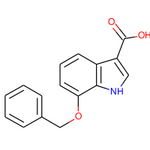 7-(Benzyloxy)-1H-indole-3-carboxylic acid|CS-0156160|24370-75-0