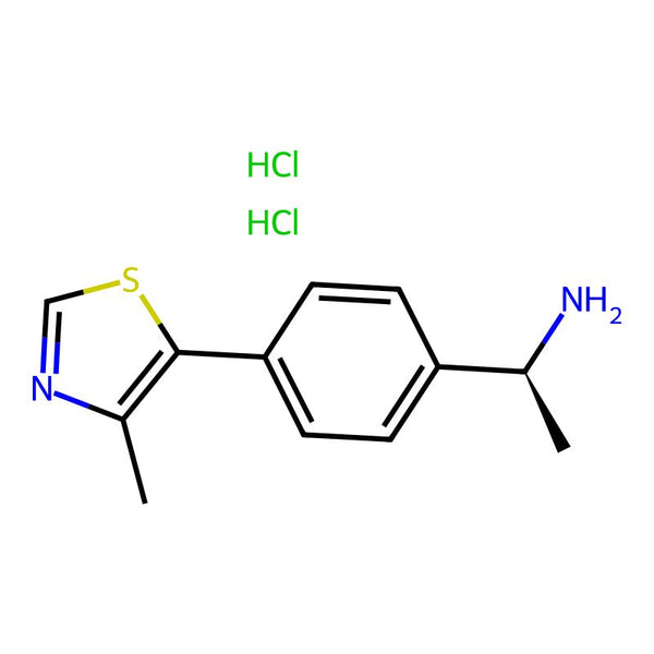 (S)-1-(4-(4-Methylthiazol-5-yl)phenyl)ethan-1-amine dihydrochloride|CS-0613723|2418596-95-7