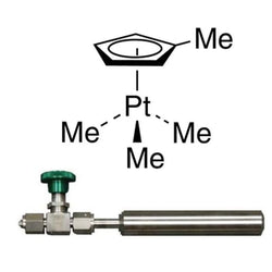 (Trimethyl)methylcyclopentadienylplatinum(IV), 99%, 78-1350, contained in 50 ml Swagelok? cylinder high temperature valve (96-1071) for CVD/ALD|98-4026|94442-22-5