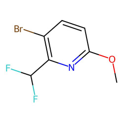 3-Bromo-2-(difluoromethyl)-6-methoxypyridine|CS-0614347|1804707-42-3