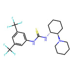 N-[3,5-Bis(trifluoromethyl)phenyl]-N'-[(1R,2R)-2-(1-piperidinyl)cyclohexyl]thiourea|CS-0093071|1289514-24-4