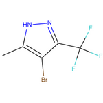 4-Bromo-3-methyl-5-(trifluoromethyl)-1H-pyrazole|CS-W010395|60061-68-9