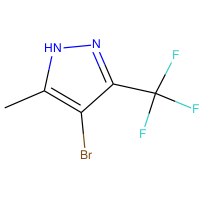 4-Bromo-3-methyl-5-(trifluoromethyl)-1H-pyrazole|CS-W010395|60061-68-9