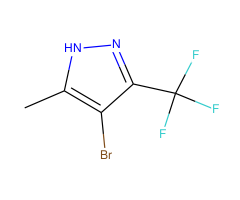 4-Bromo-3-methyl-5-(trifluoromethyl)-1H-pyrazole|CS-W010395|60061-68-9