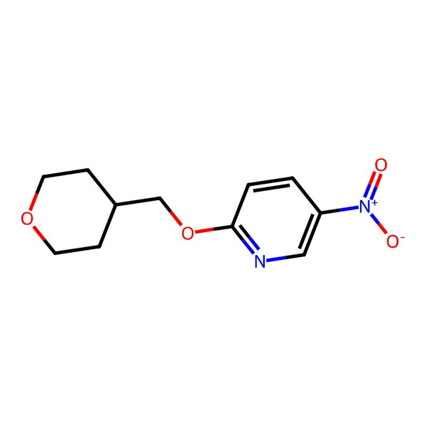 5-Nitro-2-((tetrahydro-2H-pyran-4-yl)methoxy)pyridine|CS-0334565|1287218-29-4