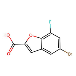 5-Bromo-7-fluorobenzofuran-2-carboxylic acid|CS-0525634|1249506-21-5